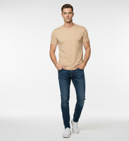 Solid Beige Classic Tshirt