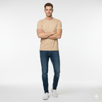 Solid Beige Classic Tshirt