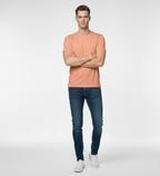 Solid Peach Classic Tshirt