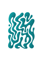 Red Tail Aqua Flow - Oversized Tshirt