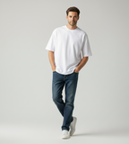 Oversized Plain White Tshirt